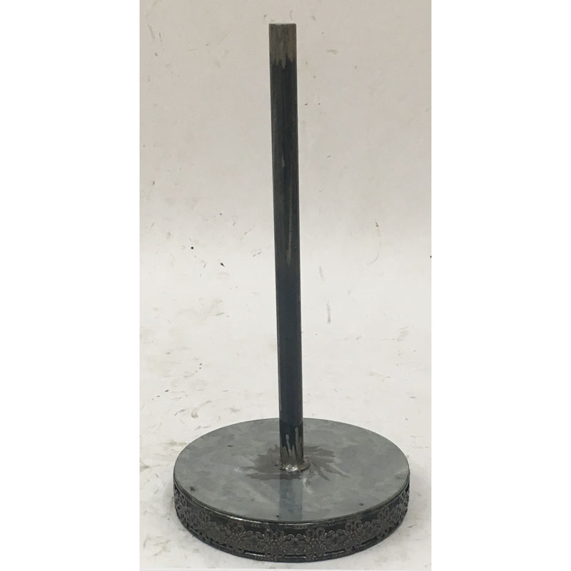 Galvanized metal tissue holder