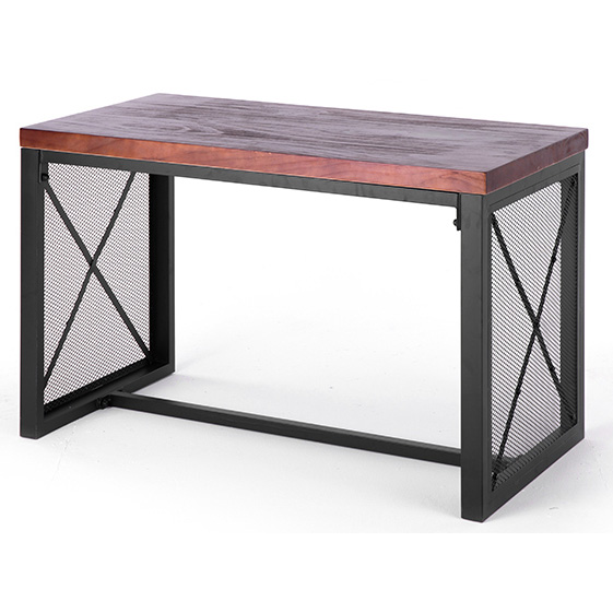 Custom order & ready to ship metal dinning table with solid wood top, sizes and colors defined by you