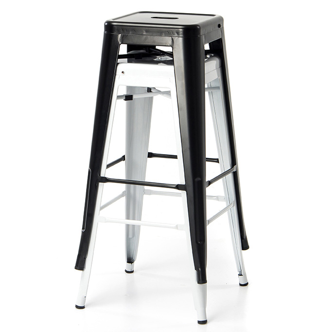 Custom order &ready to ship industrial metal bar stool or chair with kinds of combination, sizes & colors & logos defined by you