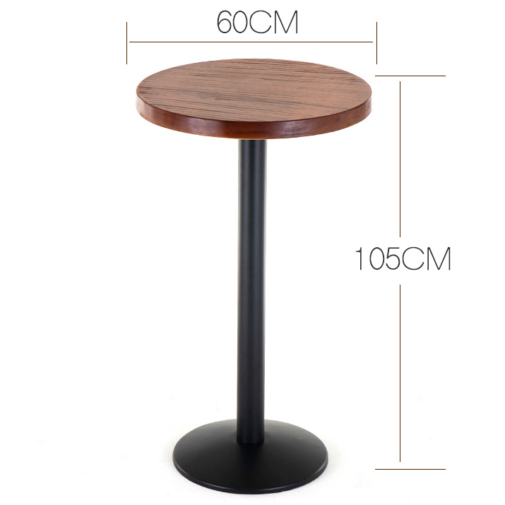 Custom order &ready to ship industrial metal bar table with kinds of combination, sizes & colors & logos defined by you