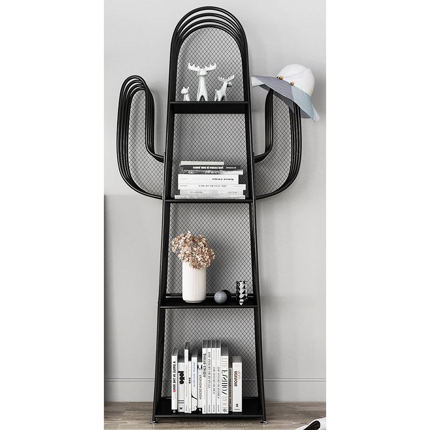 Metal  book shelf, corner shelf, display shelf 