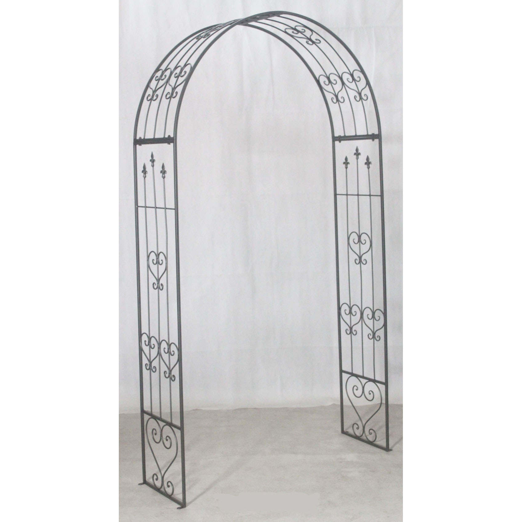 Metal garden arch