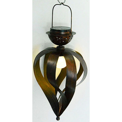 Metal decorative led lantern