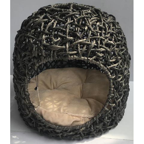 Cornstraw pet bed with cushion 